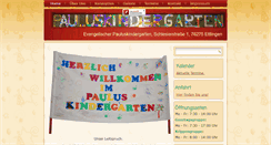 Desktop Screenshot of pauluskiga-ettlingen.de